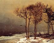 Snow Storm, Atlantic City - 威廉·特罗斯特·理查兹